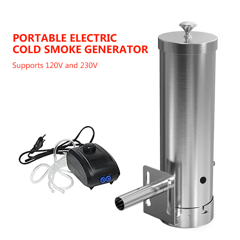 Electric Smoker Bbq - Fumatore elettrico portatile per barbecue con