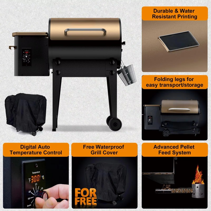 Barbecue Portatile Pieghevole  - Electric Smoker Bbq recensione e prezzo