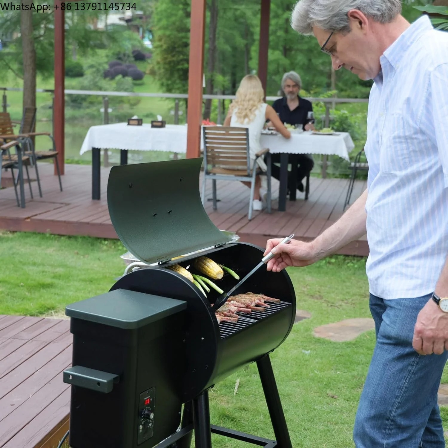Griglia elettrica a pellet di  - Electric Smoker Bbq recensione e prezzo