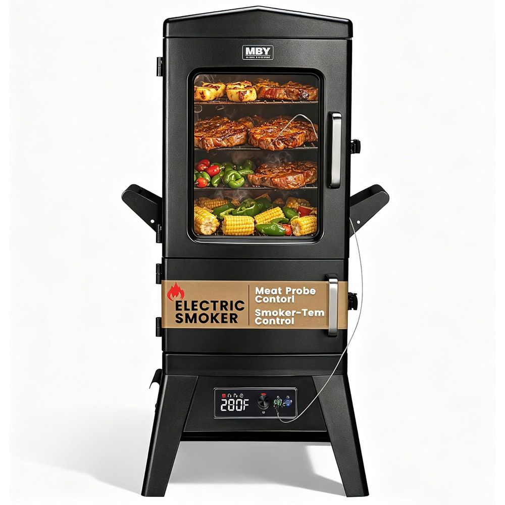 Griglia elettrica per barbecue - Electric Smoker Bbq recensione e prezzo