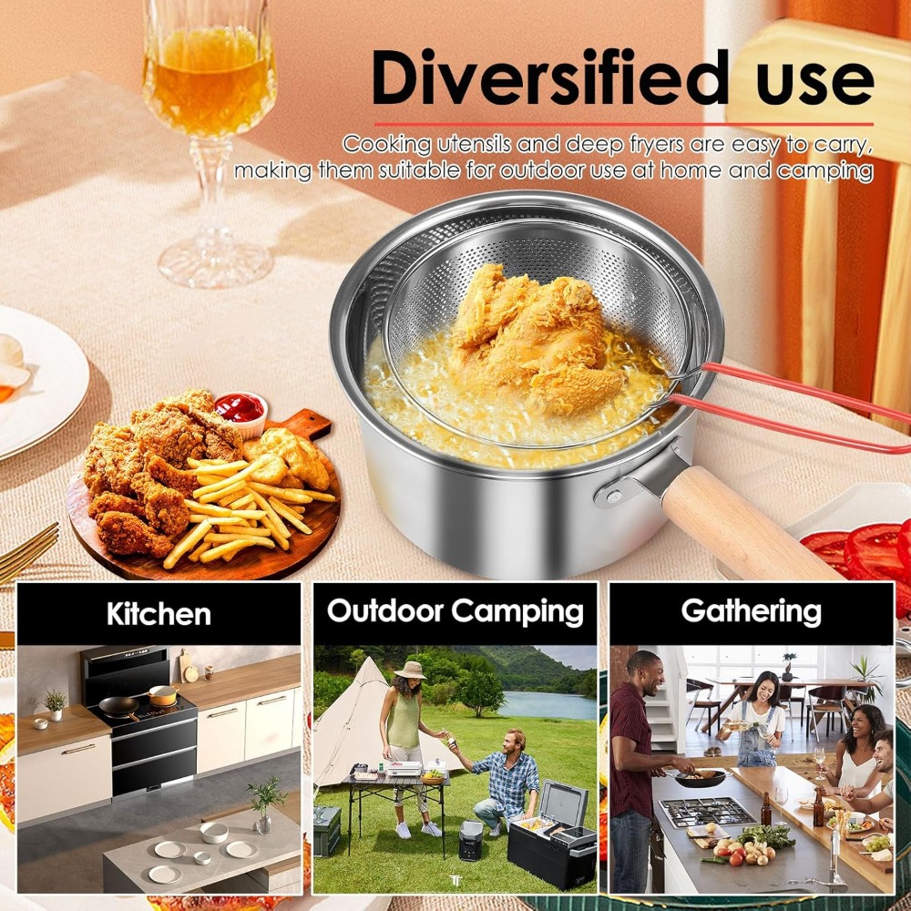 Friggitrice in acciaio inox da - Deep Fryer Stainless recensione e prezzo