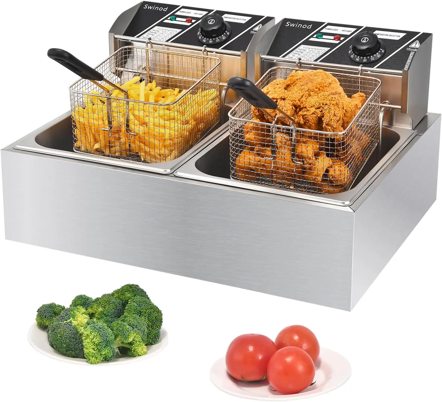 Friggitrice Elettrica Commerci - Deep Fryer Stainless recensione e prezzo