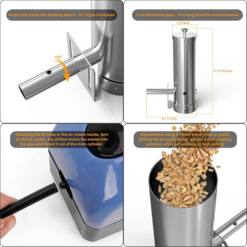 Fumatore elettrico portatile p - Electric Smoker Bbq recensione e prezzo