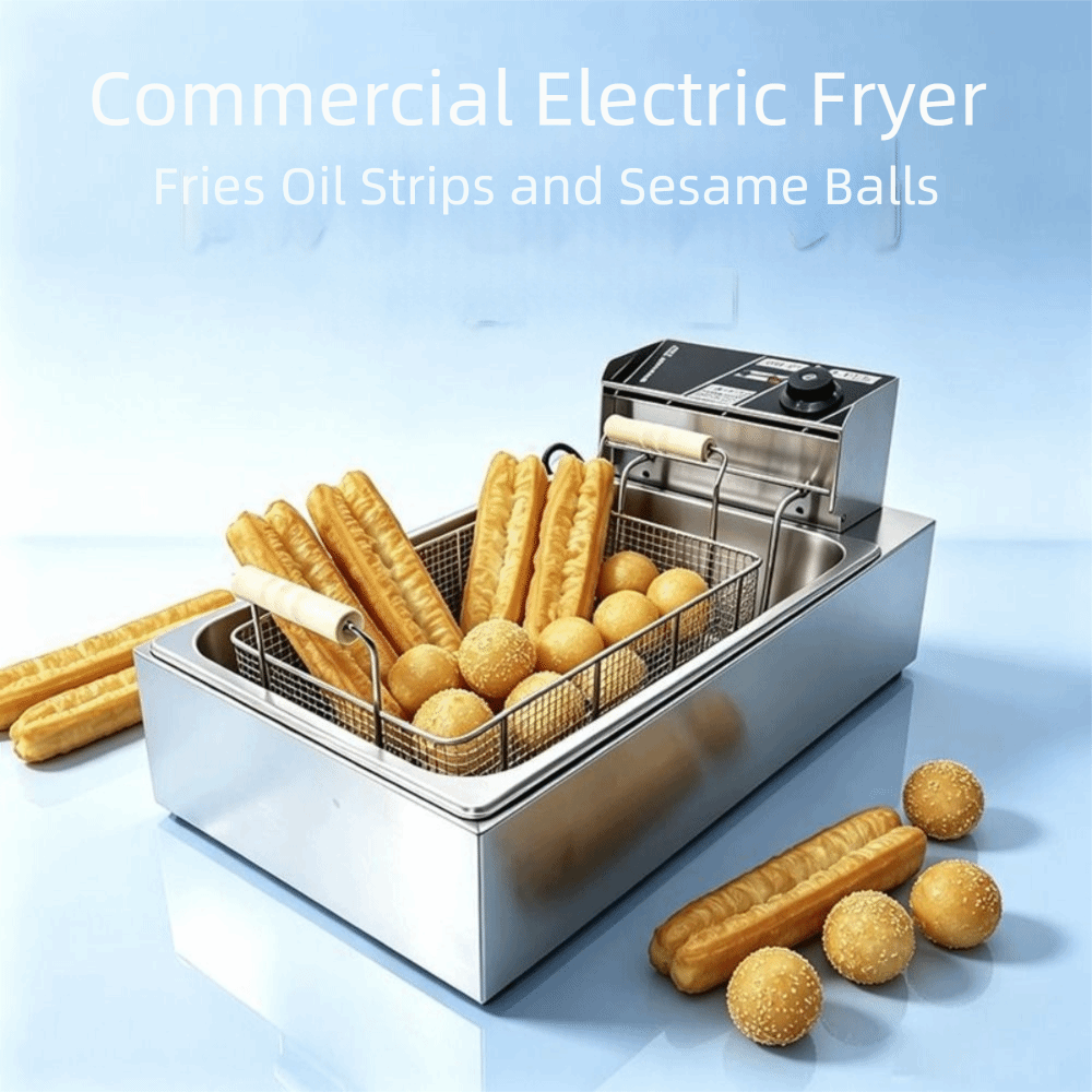 Friggitrice elettrica da 6 lit - Deep Fryer Stainless recensione e prezzo